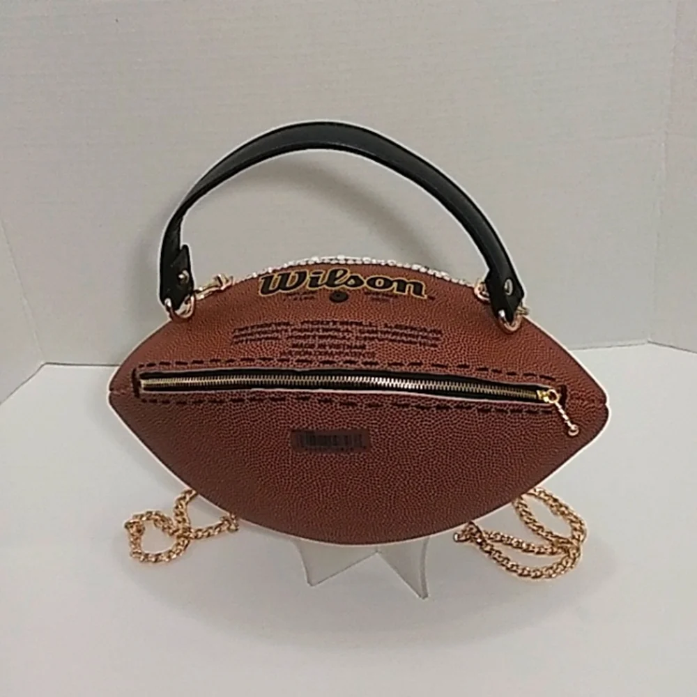 HANDMADE BLING BLING Football Purse 🏈 - Picture 14 of 17